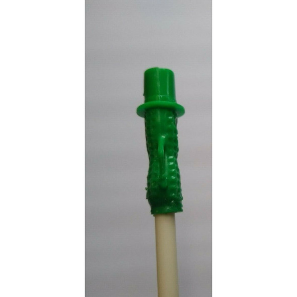 Mr Peanut Vintage Green Drinking Straw 1950s Planters Peanuts Pop Culture Promo - Picture 4 of 7